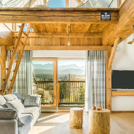 펜션 Zoniowka Wooden With Sauna & Parking By Rent Like 자코파네